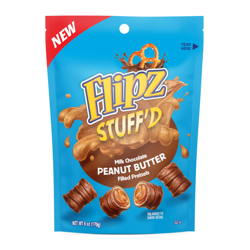 Flipz Stuff'D Peanut Butter Filled Pretzels Large (170g)