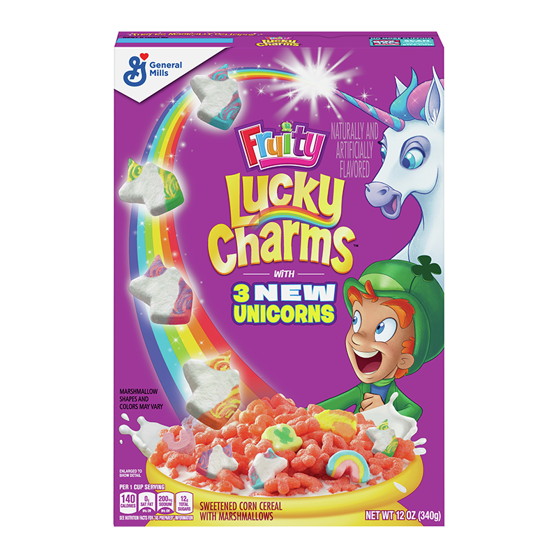 Fruity Lucky Charms Cereal - 12oz (340g)