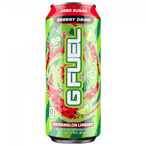 G FUEL - Zero Sugar Energy Drink - Watermelon Limeade 16fl.oz (473ml)