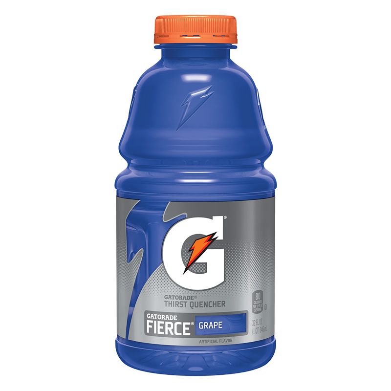 Gatorade Fierce Grape 32oz (946ml) - (Large Bottle)