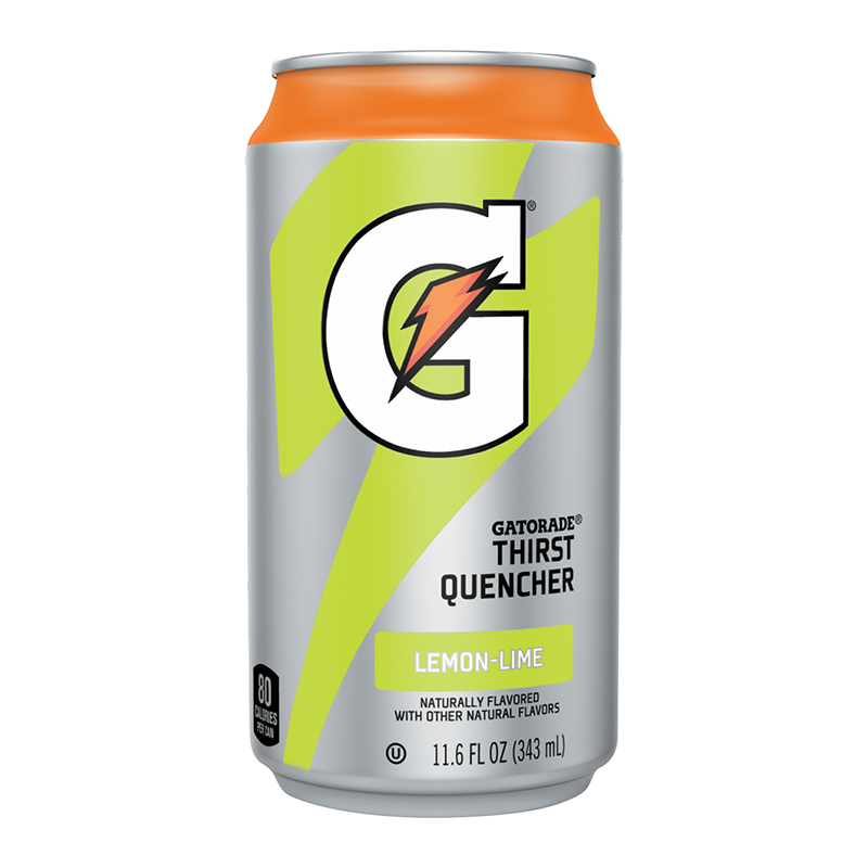 Gatorade Lemon Lime Can - 11.6oz (343ml) - New