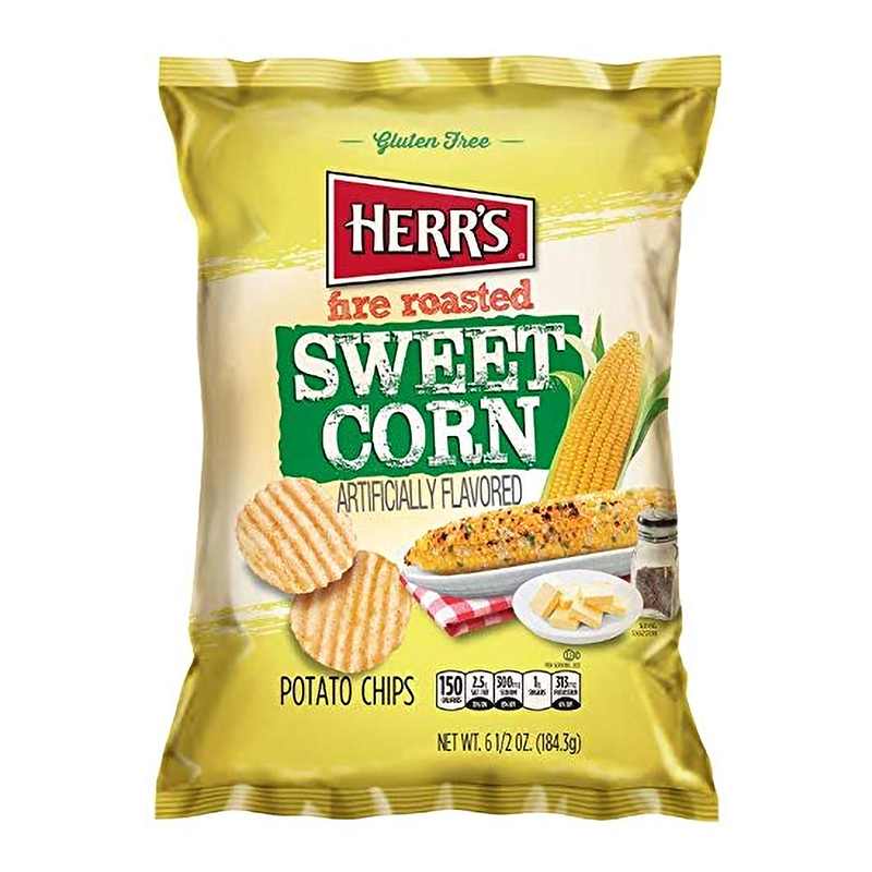 Herr's Fire Roasted Sweetcorn Potato Chips - 6.5oz (184.3g)
