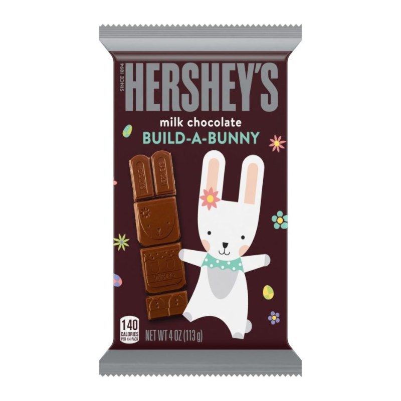 Hershey's Milk Chocolate Build-A-Bunny Large Bar 4oz (113g)