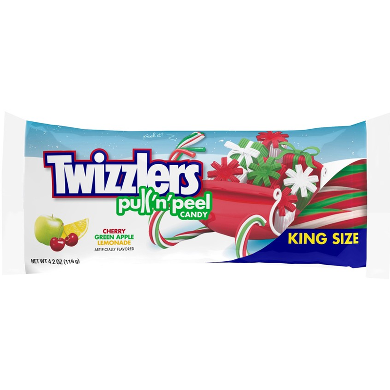 Twizzlers Holiday - Pull N Peel - 4.2oz (119g) [Christmas]