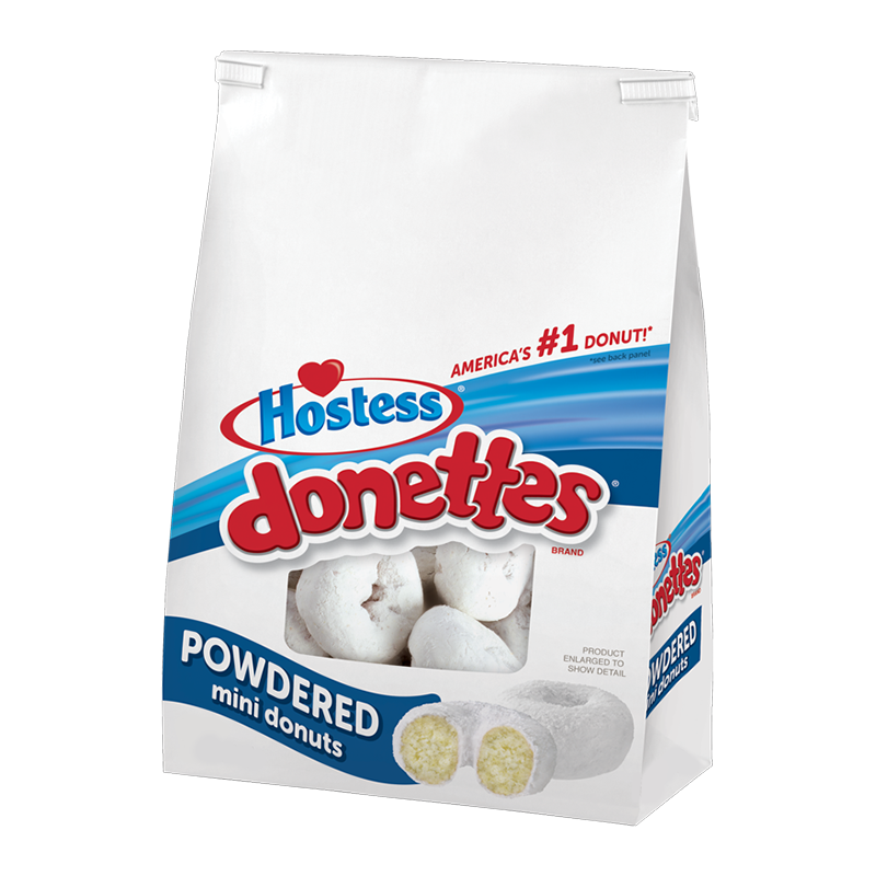 Hostess Powdered Sugar Mini Donettes - 298g (Bag)