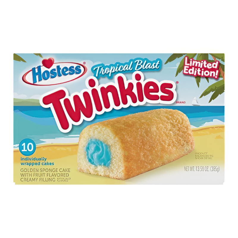 Hostess Limited Edition Tropical Blast Twinkies - Single Twinkie