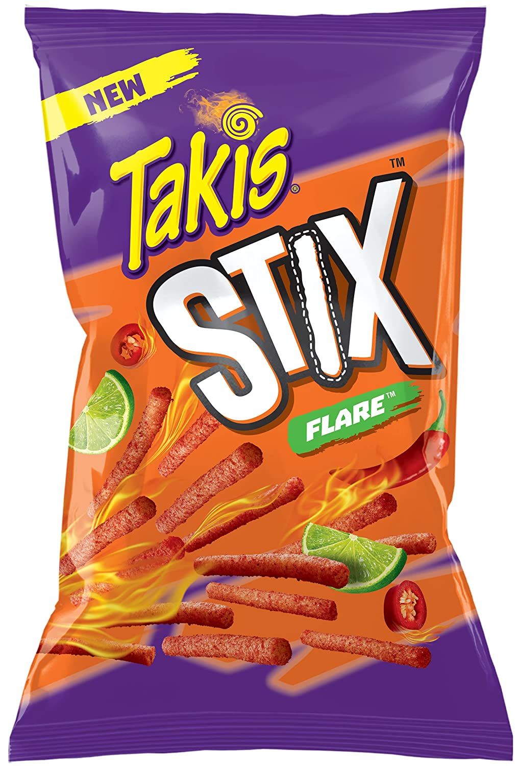 Takis Stix Flare 113g -  (Stix) - Best before 20th October 2021 - £1.00