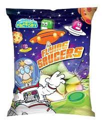 Crazy Candy Factory Flying Saucers Bag (47g)