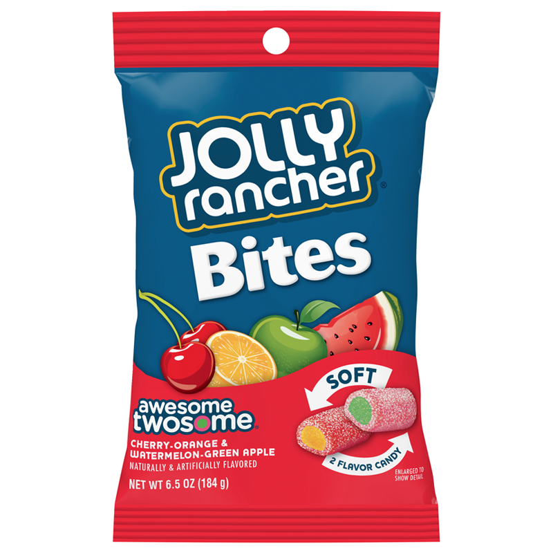 Jolly Rancher Bites Awesome Twosome - 6.5oz (184g) - Clearance - September Date