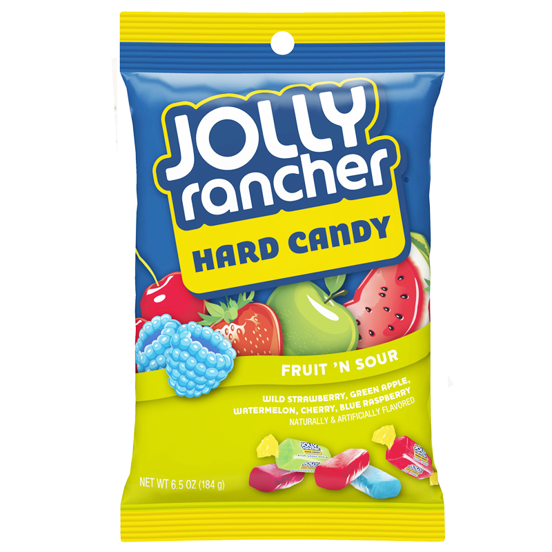 Jolly Rancher Hard Fruit n Sour Bag 6.5oz (185g)