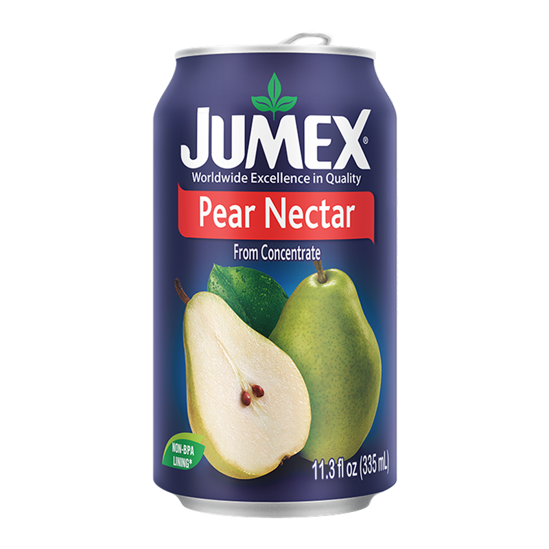 JUMEX Pear Nectar Drink - 11.3oz (335ml)  Best before June 2022
