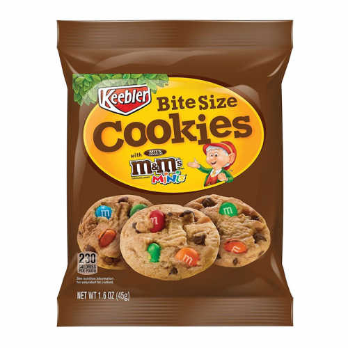 M&M's Bite Size Cookies (Box of 30) - Wholesale