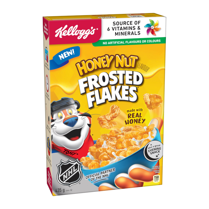 Kellogg's Honey Nut Frosted Flakes - 435g