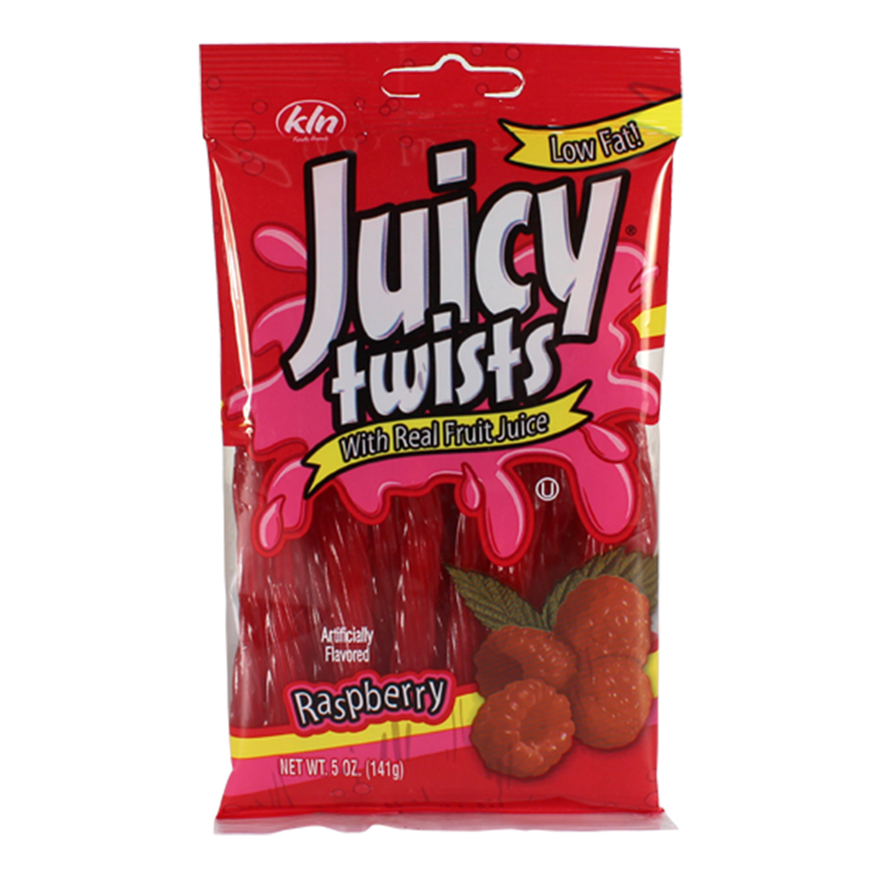 Kenny's Red Raspberry Juicy Twists 5oz (141g)