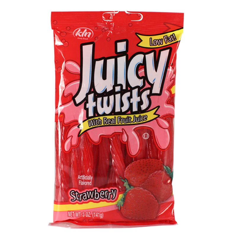 Kenny's Strawberry Juicy Twists 5oz (141g)