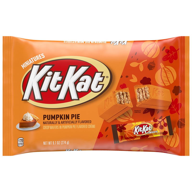 Kit Kat Pumpkin Pie Miniatures - 9.7oz (274g)