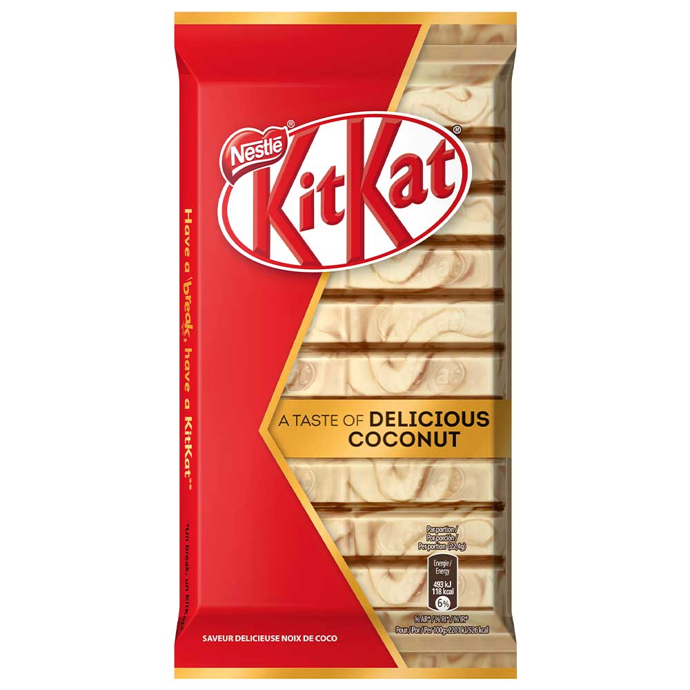 Nestle KitKat Delicious Coconut Bar (112g)