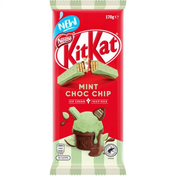 Nestle Kit Kat Mint Chocolate Chip (Ice Cream Inspired) 170g