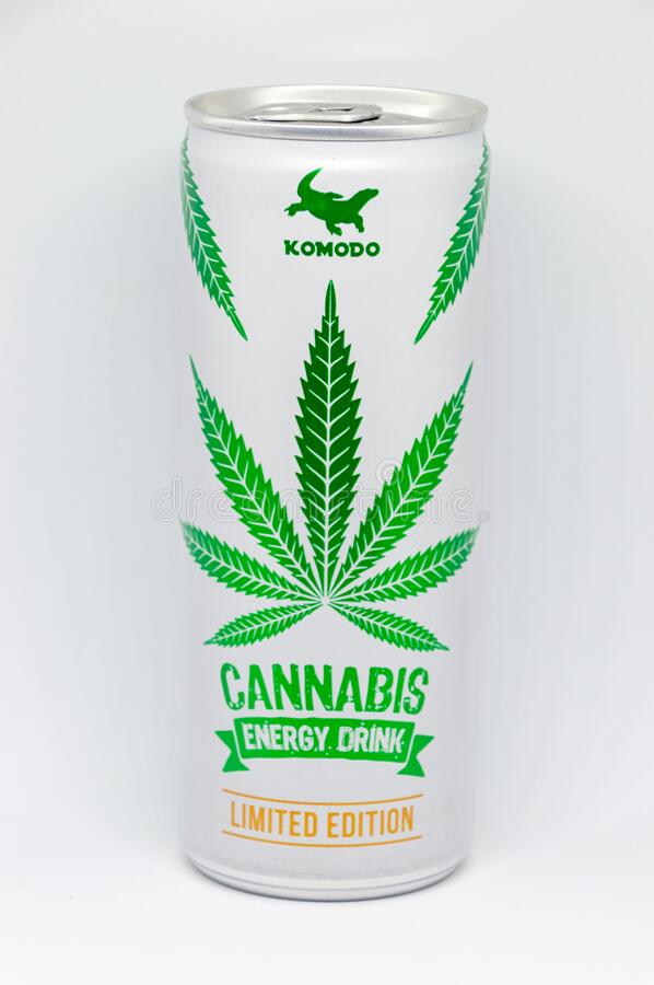 Komodo limited edition of cannabis energy drink
