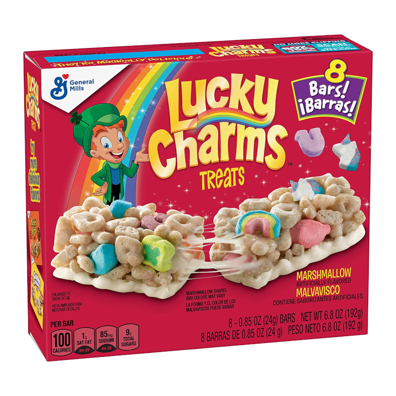 Lucky Charms Cereal Treat Bars - single bar £1