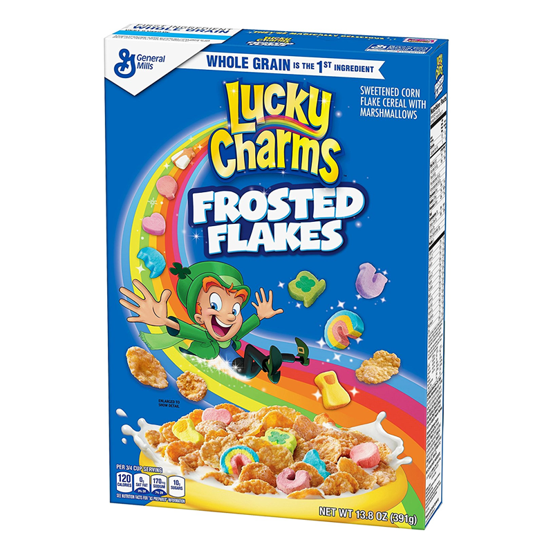 Lucky Charms Frosted Flakes - 13.8oz (391g)