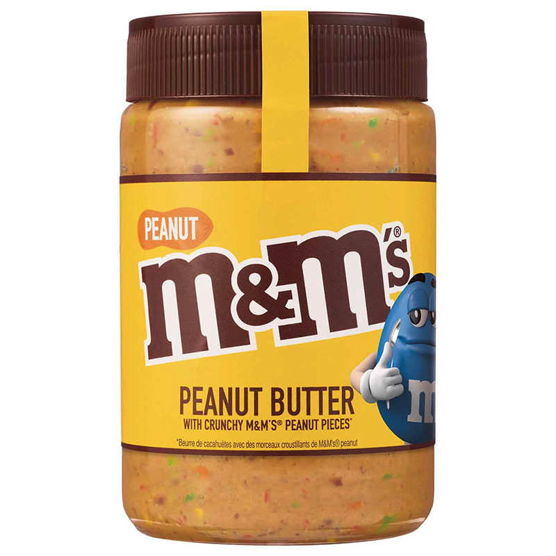 M&M's Peanut Butter Spread w/ Crunchy M&M's Peanut Pieces (EU) - 225g