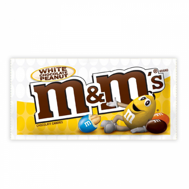 M&M's White Chocolate Pretzel Snowballs 7.44 oz. Bag 