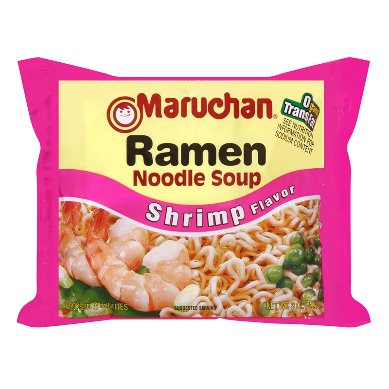 Maruchan - Shrimp Flavor Ramen Noodles - 3oz (85g)