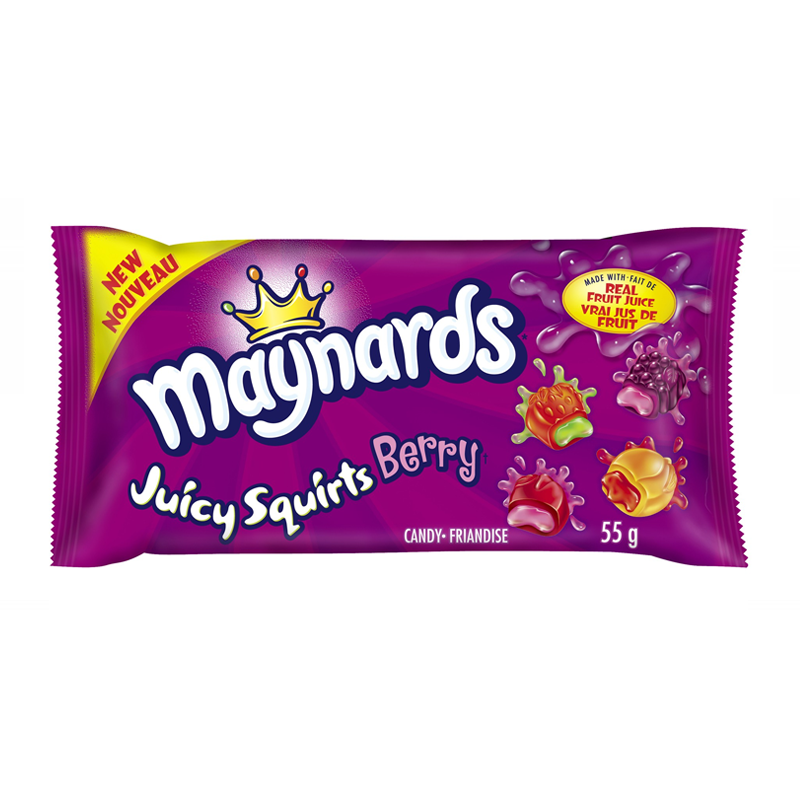 Maynards Juicy Squirts Berry (55g) - Canadian