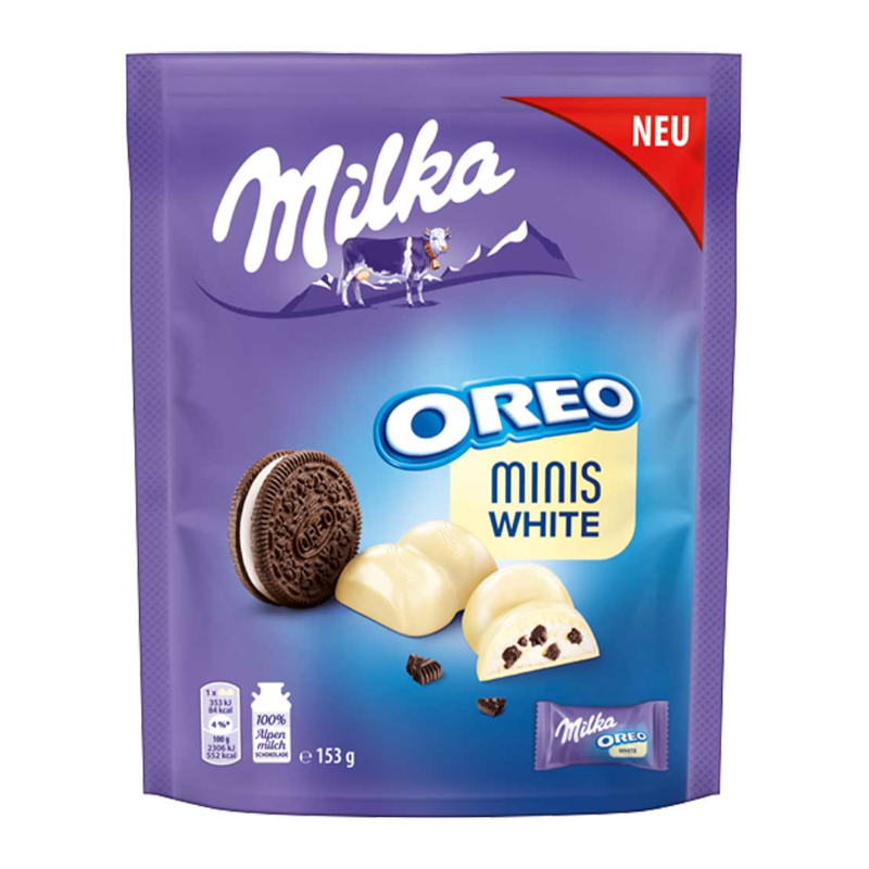 Milka Oreo Minis White Chocolate - 153g (EU)