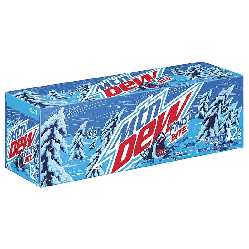 Mtn Dew Frost Bite 12fl.oz (355ml)- 12 cans