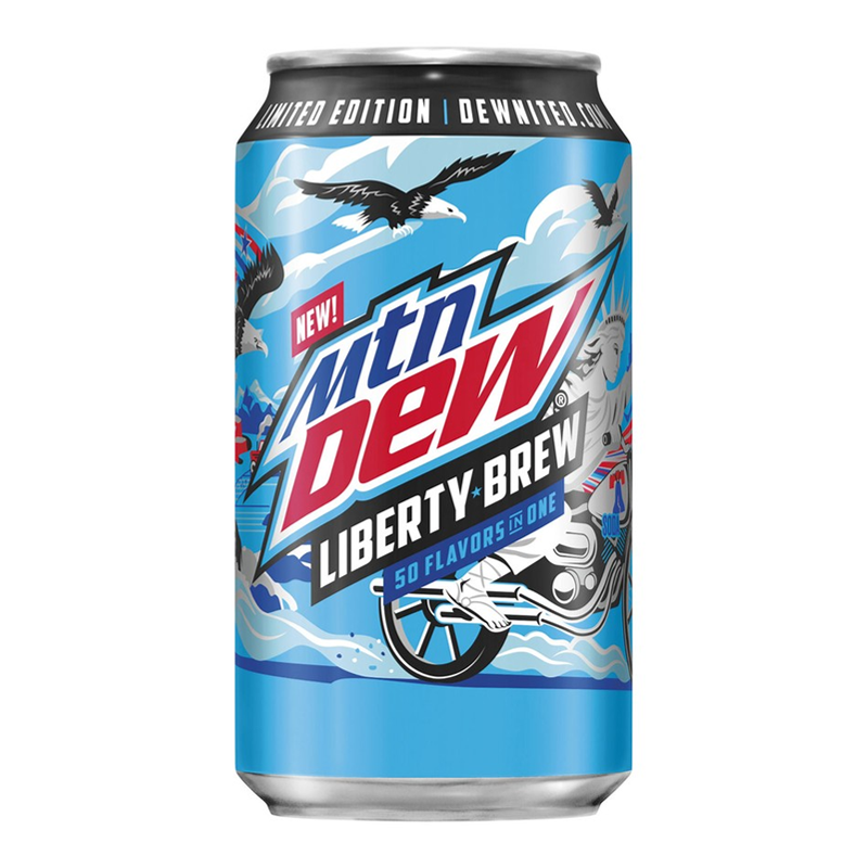 Mountain Dew Limited Edition Liberty Brew - 12fl.oz (355ml)