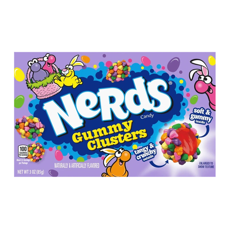 Nerds Easter Gummy Clusters Theatre Box - 3oz (85g)