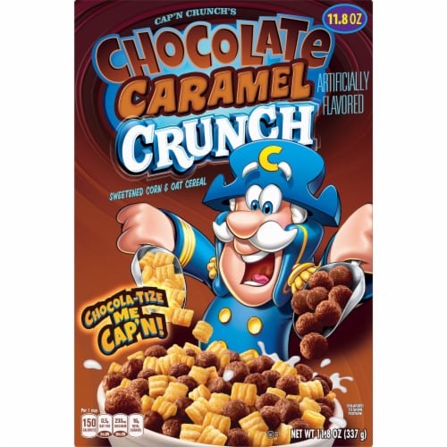 Cap'n Crunch's Chocolate Caramel Crunch Cereal (337g)
