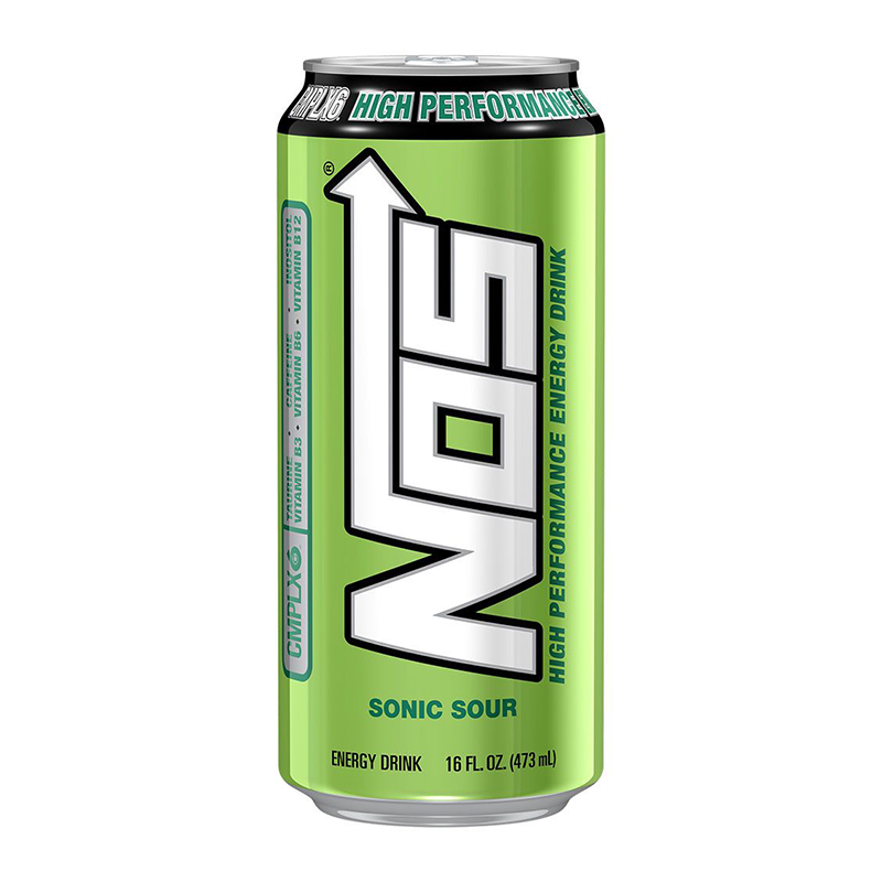 NOS Sonic Sour High Performance Energy Drink - 16oz (473ml