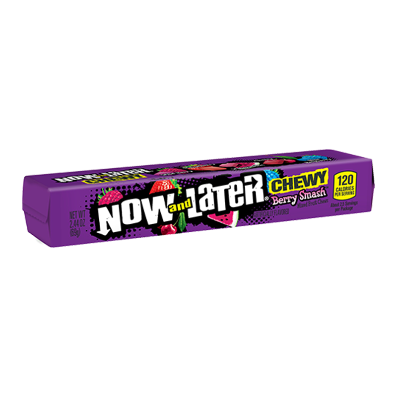 Now & Later Chewy Berry Smash - 2.44oz (69g) £1.50