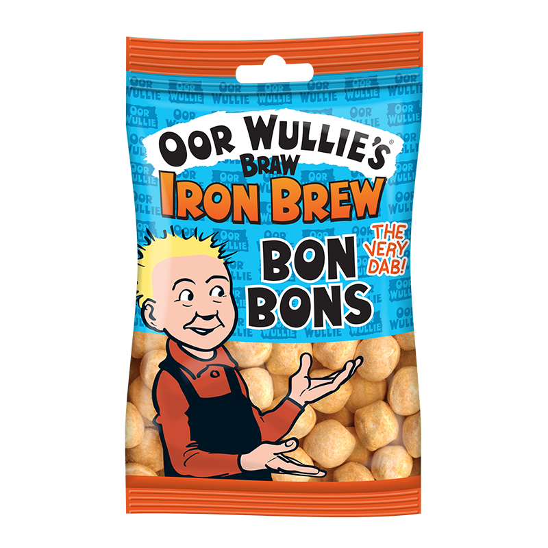 Oor Wullies Braw Iron Brew Bon Bons - 125g