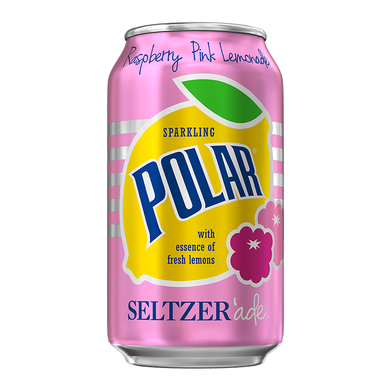 Polar Seltzer'Ade Raspberry Pink Lemonade - 12fl.oz (355ml)