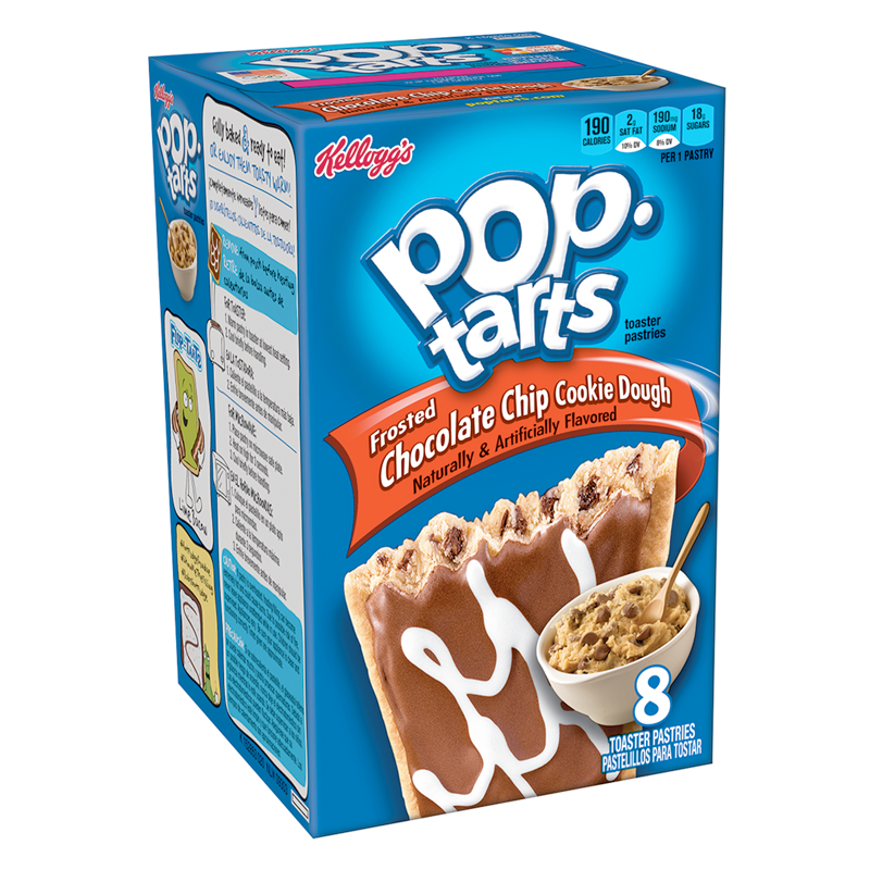 Pop Tarts Choc Chip Cookie Dough x 12 Case - Wholesale