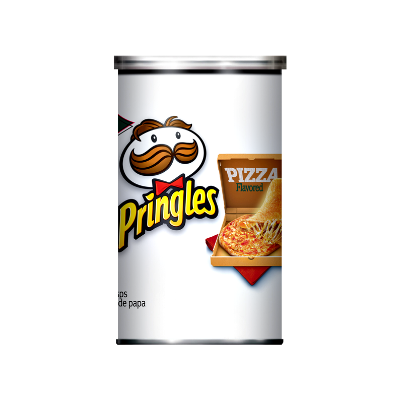 Pringles Grab & Go - Pizza - 2.5oz (71g) - medium tubs