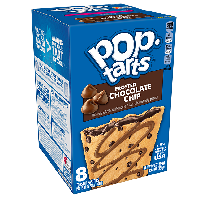 Kellogg's Frosted Chocolate Chip Pop Tarts (8 pack)