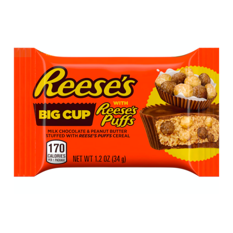 Reese's King Size Stuffed With Reese's Puffs - 68g