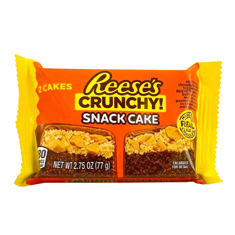 Reese's Crunchy Snack Cakes - 2.75oz (77g)