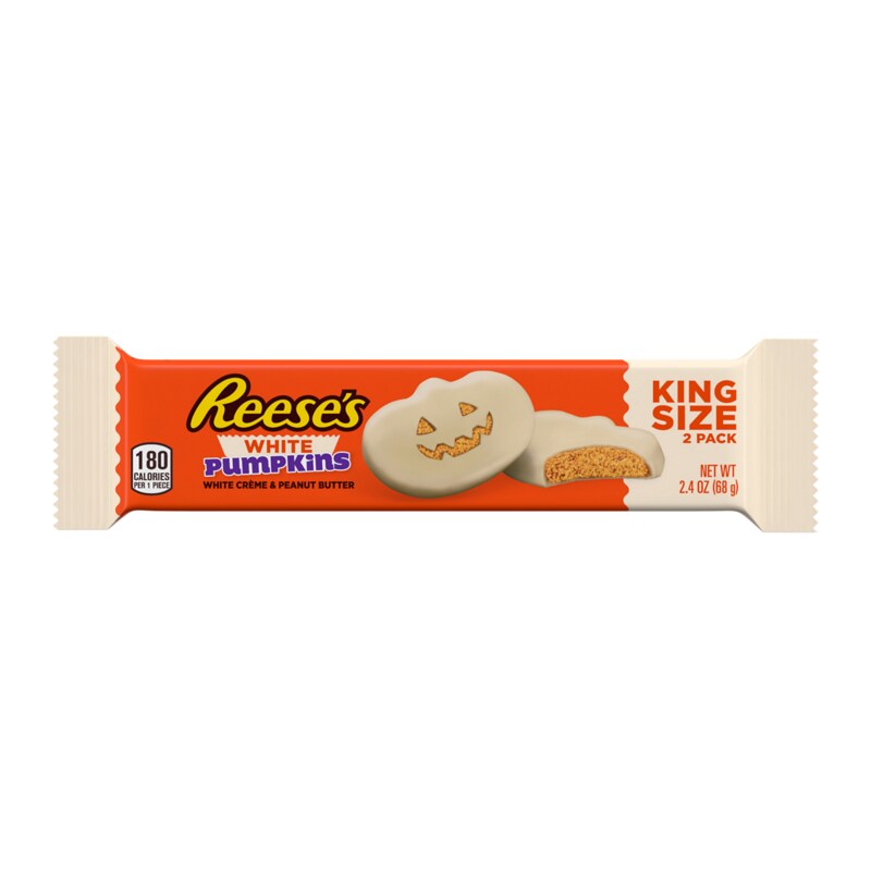 Reese's - White Chocolate Peanut Butter Pumpkins - 2.4oz (68g) (White)
