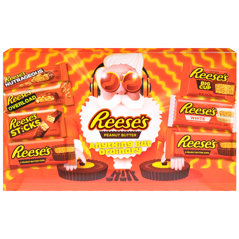 Reese's Peanut Butter 7 Bar Selection Box - 293g [Christmas]
