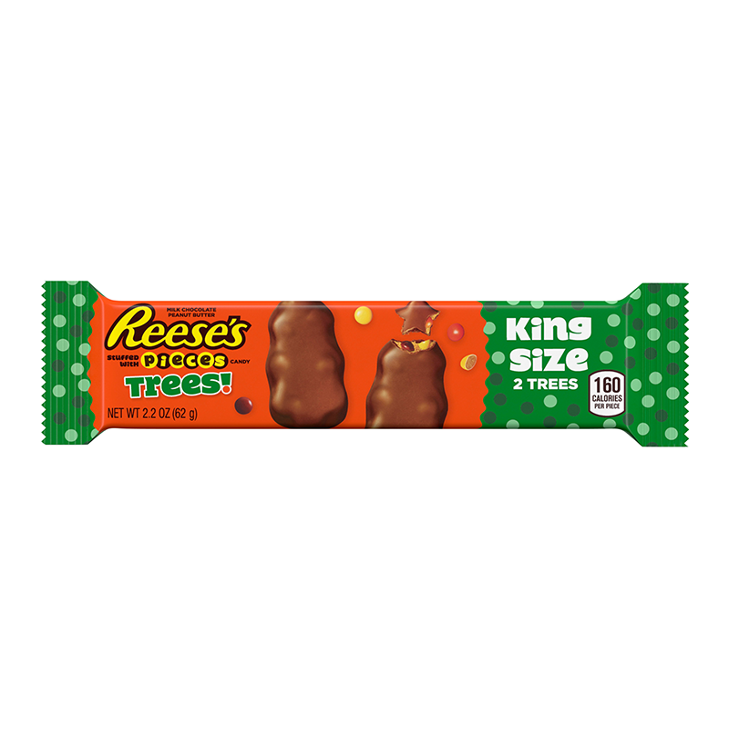 Reese's Stuffed With Pieces Trees King Size - 2.2oz (62g) [Christmas]