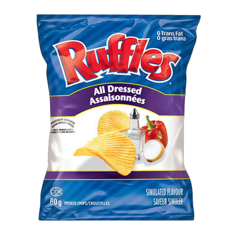 Ruffles All Dressed Potato Chips (40g)