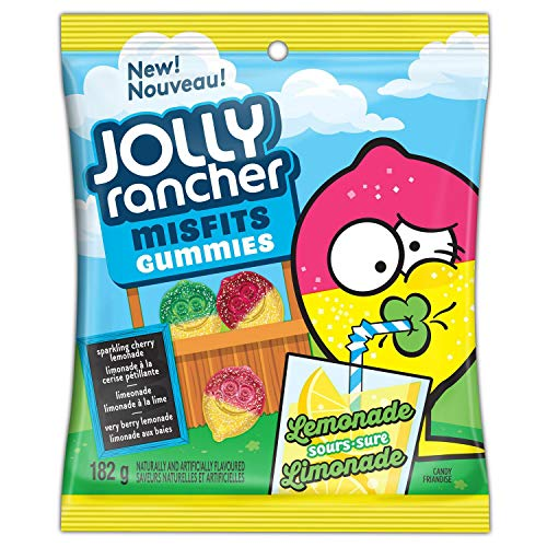 Jolly Rancher Misfits Lemonade Sours (Canada) 182g Bag