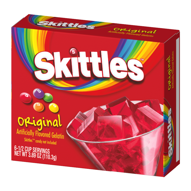 Skittles Gelatin Original 3.89oz (110.3g)