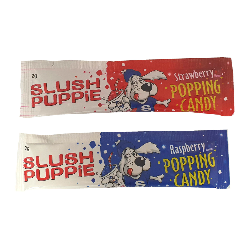 Slush Puppie Raspberry & Strawberry Popping Candy - 2g